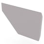 Edge Gutter 200 Stop End Right Hand Birch
