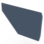 Edge Gutter 200 Stop End Right Hand Dark Stone