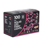 100 Piece Pink Outdoor Solar Lights