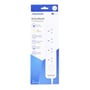 Jackson 4-Outlet Powerboard with Surge Protection 3m - White