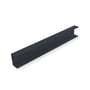 Ezi-Slat U-Channel Louvred 55x32mm Dark Stone 5000mm
