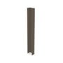 Ezi-Slat U-Channel Louvred 55x32mm Banyan Brown 5000mm
