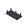 Ezi-Slat Frame Cap Louvred 51x30mm Dark Stone