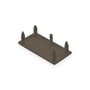 Ezi-Slat Frame Cap Louvred 51x30mm Banyan Brown