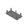 Ezi-Slat Frame Cap Louvred 51x30mm Cobblestone