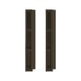 Ezi-Slat Frame Kit Suit 75mm Blades 9mm Spacing Ironbark 2400mm