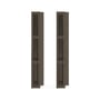 Ezi-Slat Frame Kit Suit 75mm Blades 9mm Spacing Banyan Brown 2400mm