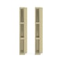 Ezi-Slat Frame Kit Suit 75mm Blades 9mm Spacing Primrose 2400mm