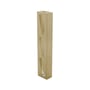 Ezi-Slat Louvre Left Hand Frame Suit 75mm Blades 9mm Spacing Merino 2400mm