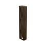 Ezi-Slat Louvre Right Hand Frame Suit 75mm Blades 9mm Spacing Banyan Brown 2400mm
