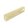 Ezi-Slat Louvre Right Hand Frame Suit 75mm Blades 9mm Spacing Primrose 2400mm
