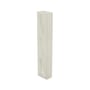 Ezi-Slat Louvre Right Hand Frame Suit 75mm Blades 9mm Spacing Off White 2400mm