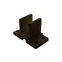 Ezi-Slat Foot Upstand Suit 65x65mm Post Ironbark