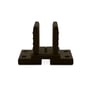 Ezi-Slat Foot Upstand Suit 65x65mm Post Ironbark