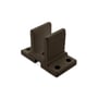 Ezi-Slat Foot Upstand Suit 65x65mm Post Banyan Brown