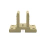 Ezi-Slat Foot Upstand Suit 65x65mm Post Primrose