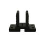 Ezi-Slat Foot Upstand Suit 65x65mm Post Slate Grey