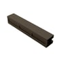 Ezi-Slat Gate Frame Suit 90mm Blades 20mm Spacing Banyan Brown 1500mm