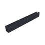 Ezi-Slat Mid Rail Suit 75mm Blades 20mm Spacing Dark Stone 2400mm L