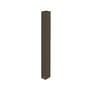 Ezi-Slat Mid Rail Suit 90mm Blades 20mm Spacing Banyan Brown 2400mm L