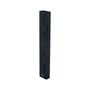 Ezi-Slat Louvred Mid Rail Suit 75mm Blades 9mm Spacing Dark Stone 2400mm L