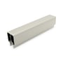 Ezi-Slat Post 1 Way 72x51mm Off White 2400mm L