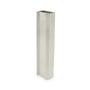 Ezi-Slat Rectangular Cap 70x47mm Off White 5000mm L