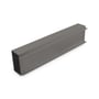 Ezi-Slat Rectangular Cap 70x47mm Cobblestone 5000mm L