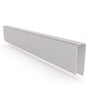 Fence Cap CGI Corrugated .55 BMT Gull Grey 3m