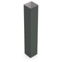 Fence Post 50 x 50mm 3mm BMT Slate Grey 3000mm
