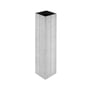 Fence Post 2.5 Galvanised Tube 65x65 2100mm No Cap