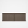 Good Neighbour® CGI Gate Premium .35 BMT Double 1.2m High Sheet: Beige, Frame: Beige