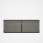 Good Neighbour® CGI Gate Premium .35 BMT Double 1.2m High Sheet: Birch, Frame: Ebony