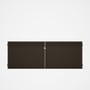 Good Neighbour® CGI Gate Premium .35 BMT Double 1.2m High Sheet: Banyan Brown, Frame: Banyan Brown