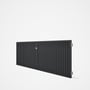 Good Neighbour® CGI Gate Premium .35 BMT Double 1.2m High Sheet: Granite, Frame: Granite