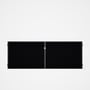 Good Neighbour® CGI Gate Premium .35 BMT Double 1.2m High Sheet: Gun Metal Grey, Frame: Ebony