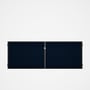 Good Neighbour® CGI Gate Premium .35 BMT Double 1.2m High Sheet: Mountain Blue, Frame: Ebony