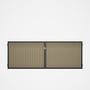 Good Neighbour® CGI Gate Premium .35 BMT Double 1.2m High Sheet: Merino, Frame: Ebony