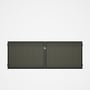 Good Neighbour® CGI Gate Premium .35 BMT Double 1.2m High Sheet: Marsh, Frame: Ebony