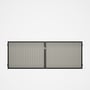 Good Neighbour® CGI Gate Premium .35 BMT Double 1.2m High Sheet: Off White, Frame: Ebony