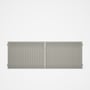 Good Neighbour® CGI Gate Premium .35 BMT Double 1.2m High Sheet: Off White, Frame: Off White