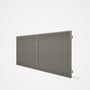 Good Neighbour® CGI Gate Premium .35 BMT Double 1.5m High Sheet: Birch, Frame: Birch