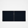 Good Neighbour® CGI Gate Premium .35 BMT Double 1.5m High Sheet: Dark Stone, Frame: Ebony