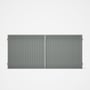 Good Neighbour® CGI Gate Premium .35 BMT Double 1.5m High Sheet: Gull Grey, Frame: Gull Grey