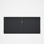 Good Neighbour® CGI Gate Premium .35 BMT Double 1.5m High Sheet: Granite, Frame: Ebony