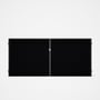 Good Neighbour® CGI Gate Premium .35 BMT Double 1.5m High Sheet: Gun Metal Grey, Frame: Ebony