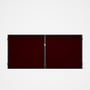 Good Neighbour® CGI Gate Premium .35 BMT Double 1.5m High Sheet: Heritage Red, Frame: Ebony