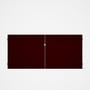 Good Neighbour® CGI Gate Premium .35 BMT Double 1.5m High Sheet: Heritage Red, Frame: Heritage Red