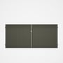 Good Neighbour® CGI Gate Premium .35 BMT Double 1.5m High Sheet: Marsh, Frame: Marsh