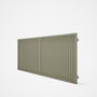 Good Neighbour® CGI Gate Premium .35 BMT Double 1.5m High Sheet: Moss Vale Sand, Frame: Moss Vale Sa